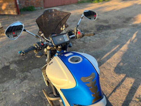 2009 Suzuki SFV 650 Gladius, синий, 400000 рублей - вид 8