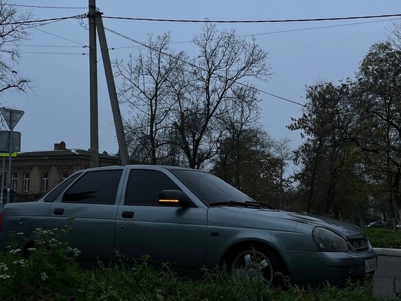 2008 Lada (ВАЗ) Priora I, серый, 300000 рублей - вид 5