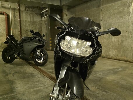 2007 BMW K 1200 S, чёрный, 650000 рублей, вид 1