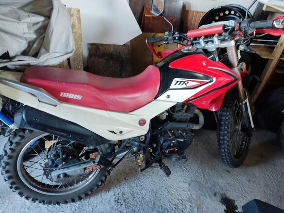 2018 Irbis TTR 250, красный, 127000 рублей - вид 1