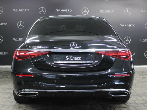 2021 Mercedes-Benz S-Класс 350 d Long 4MATIC VII (W223), чёрный - вид 3