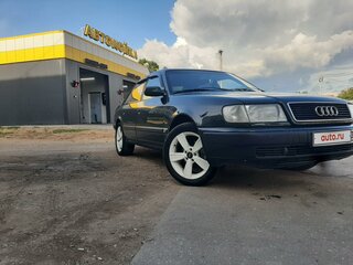 1991 Audi 100 IV (C4), зелёный, 370000 рублей, вид 2