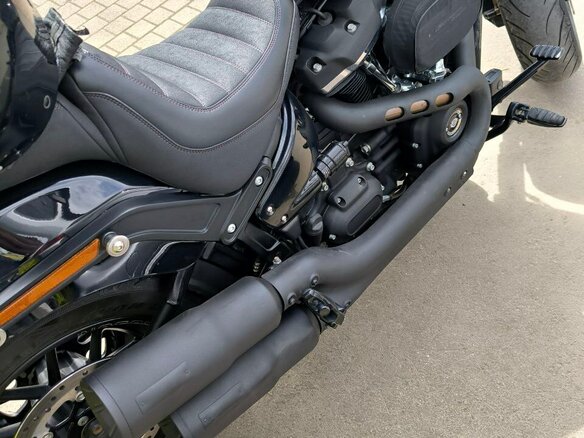 2019 Harley-Davidson Fat Bob, чёрный, 1800000 рублей - вид 17