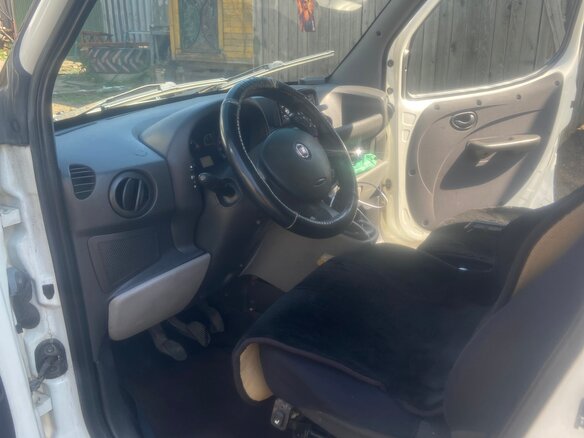 2012 Fiat Doblo I Рестайлинг, белый, 400000 рублей - вид 7