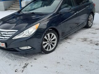 2012 Hyundai Sonata VI (YF), чёрный, 1250000 рублей, вид 3