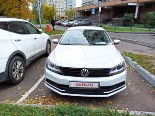 2016 Volkswagen Jetta VI Рестайлинг, белый, 1050000 рублей, вид 2
