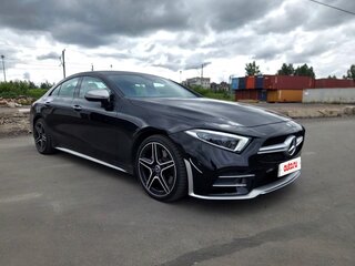 2018 Mercedes-Benz CLS 350 d III (C257), чёрный, 5100000 рублей, вид 1