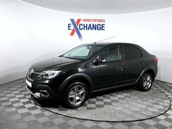 2019 Renault Logan Stepway II Рестайлинг, чёрный