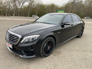 2015 Mercedes-Benz S-Класс AMG 63 AMG Long III (W222, C217), чёрный, 4800000 рублей, вид 1