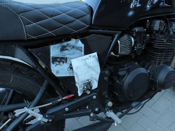 1982 Kawasaki GPZ 500, чёрный, 220000 рублей - вид 5