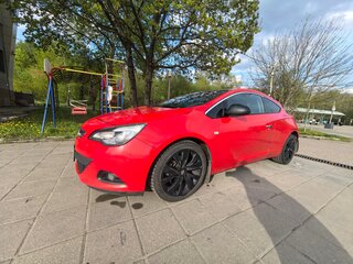 2013 Opel Astra GTC J Рестайлинг, красный, 1000000 рублей, вид 5