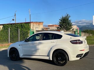 2008 BMW X6 50i 6-speed I (E71), белый, 2500000 рублей, вид 5