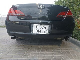 2008 Toyota Avalon III Рестайлинг, чёрный, 1610000 рублей, вид 3