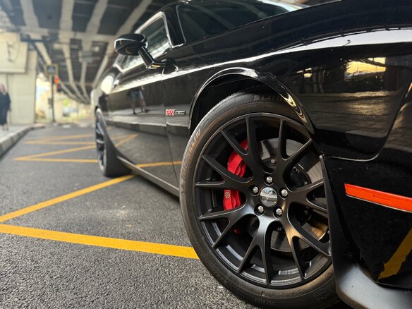 2015 Dodge Challenger SRT III Рестайлинг 2, чёрный - вид 8