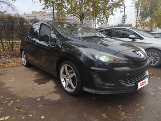 2009 Peugeot 308 I, чёрный, 690000 рублей, вид 1