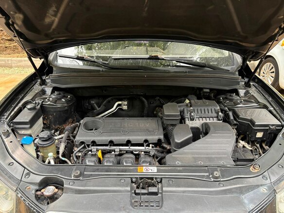2012 Hyundai Santa Fe II Рестайлинг, чёрный, 1050000 рублей - вид 10