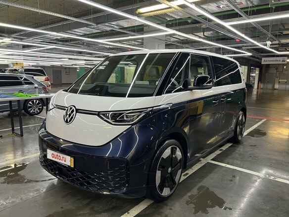 2023 Volkswagen ID.Buzz, чёрный - вид 1