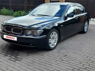 2004 BMW 7 серии 730d IV (E65/E66), чёрный, 1100000 рублей, вид 1