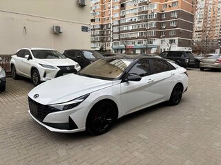 2022 Hyundai Elantra VII (CN7), белый, 1480000 рублей, вид 3