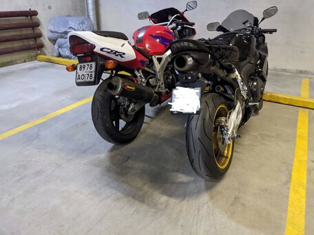 1999 Honda CBR 919RR Fireblade, красный, 380000 рублей, вид 4