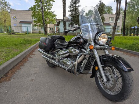 2003 Suzuki Boulevard C50, чёрный, 438000 рублей, вид 2