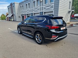 2019 Hyundai Santa Fe IV, чёрный, 3199999 рублей, вид 4