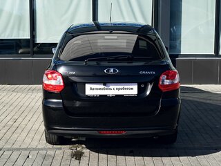 2018 Lada (ВАЗ) Granta I, чёрный, 488000 рублей, вид 4