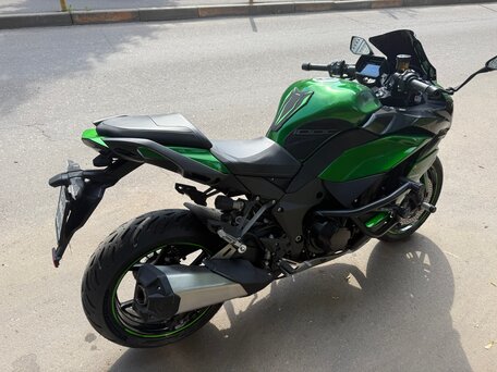 2020 Kawasaki Ninja 1000 SX, зелёный, 1100000 рублей, вид 5