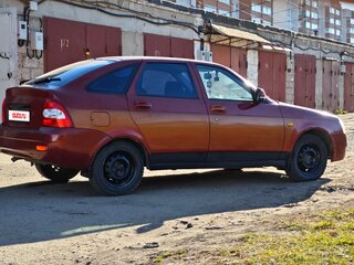 2009 Lada (ВАЗ) Priora I, красный, 170000 рублей, вид 1