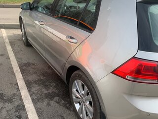 2013 Volkswagen Golf VII, серебристый, 850000 рублей, вид 4