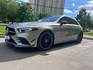 2019 Mercedes-Benz A-Класс 220 IV (W177), серебристый, 2850000 рублей, вид 1