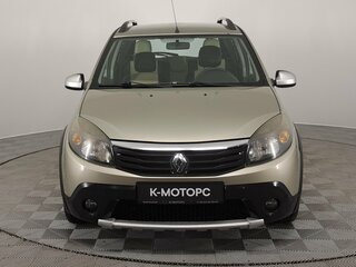 2012 Renault Sandero I, бежевый, 740000 рублей, вид 2