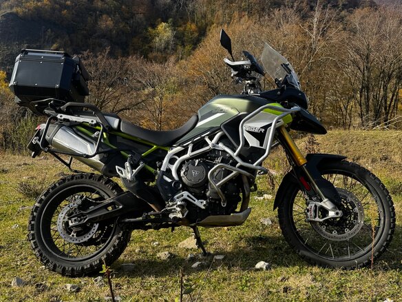 2020 Triumph Tiger 900, зелёный, 1000000 рублей - вид 14