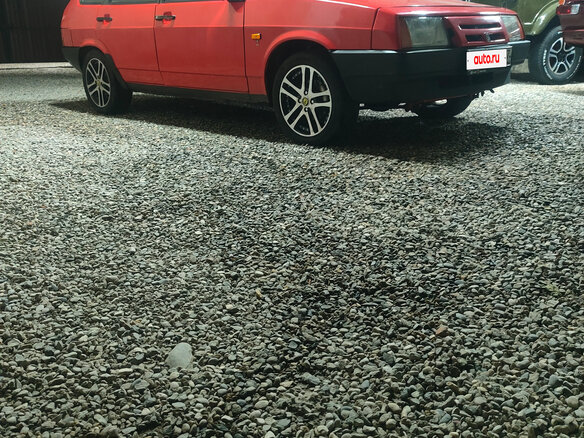 1992 Lada (ВАЗ) 2109, красный, 170000 рублей - вид 6