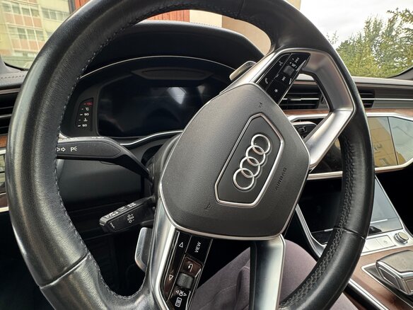 2022 Audi A6 45 TFSI V (C8), серый, 5100000 рублей - вид 12