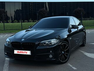 2014 BMW 5 серии 520i VI (F10/F11/F07) Рестайлинг, чёрный, 2190000 рублей, вид 3