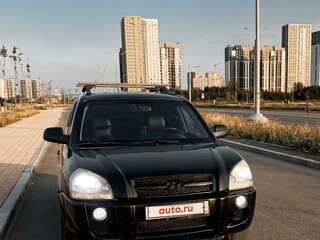 2005 Hyundai Tucson I, чёрный, 850000 рублей, вид 2