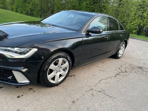2011 Audi A6 IV (C7), чёрный - вид 5