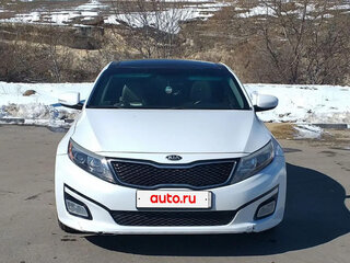 2013 Kia Optima III Рестайлинг, белый, 1250000 рублей, вид 3