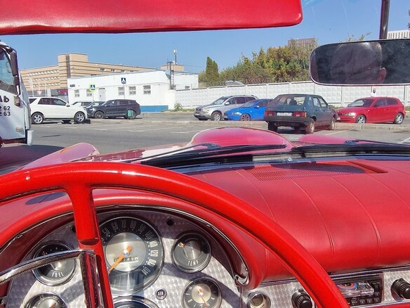 1957 Ford Thunderbird I, красный - вид 8