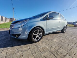 2007 Opel Corsa D, голубой, 430000 рублей, вид 1