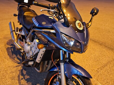 2001 Yamaha FZS1000 Fazer, синий, 300000 рублей, вид 2