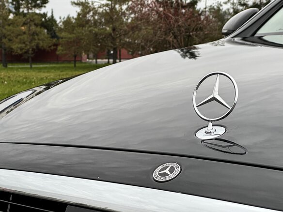 2021 Mercedes-Benz S-Класс 350 d Long 4MATIC VII (W223), чёрный - вид 4