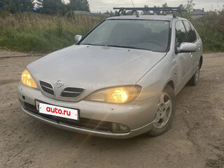 2001 Nissan Primera II (P11) Рестайлинг, серебристый, 137000 рублей, вид 2
