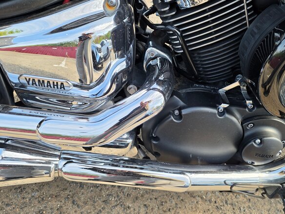 2005 Yamaha XVS1100, чёрный, 600000 рублей - вид 7