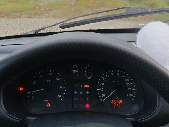2001 Renault Clio II, синий, 149000 рублей - вид 10