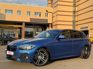 2018 BMW 1 серии 118i II (F20/F21) Рестайлинг 2, синий, 1830000 рублей, вид 1