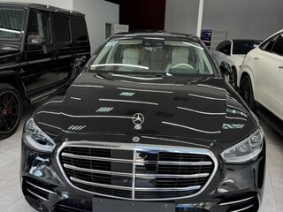 2021 Mercedes-Benz S-Класс 450 Long 4MATIC VII (W223), чёрный, 10600000 рублей, вид 1
