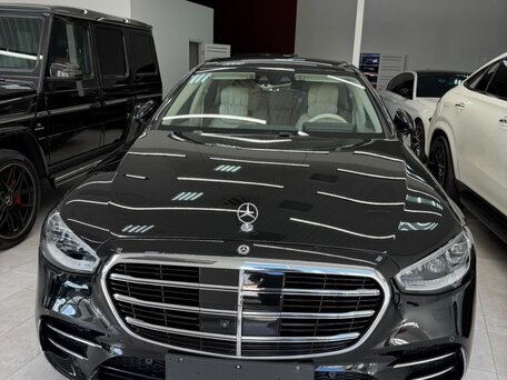 2021 Mercedes-Benz S-Класс 450 Long 4MATIC VII (W223), чёрный, 11200000 рублей, вид 1