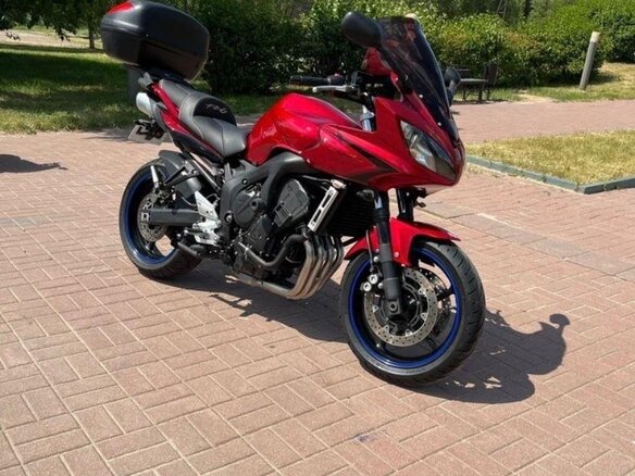 2008 Yamaha FZ6, красный, 570000 рублей - вид 5